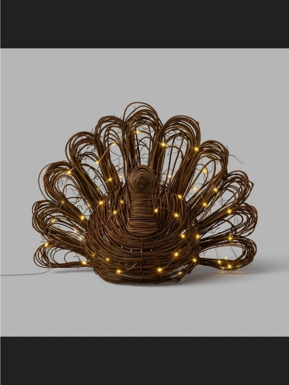 Large Woven Lit Fall Turkey - Threshold™
